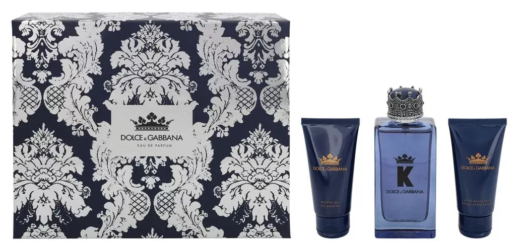 Dolce & Gabbana K Eau de parfum100 ml 3.3 oz 3 piece Gift Set