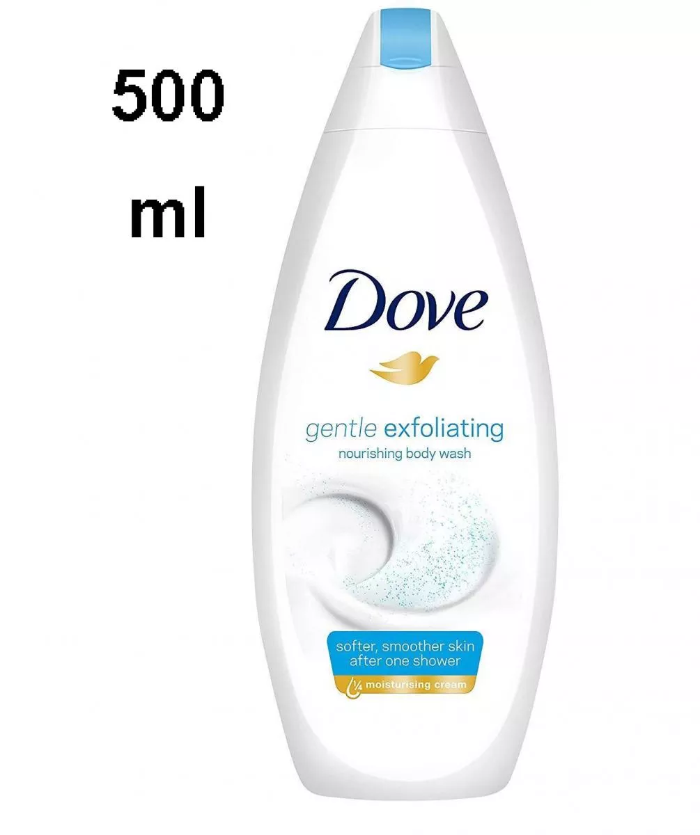 Dove Body Wash Exfoliating 500ml