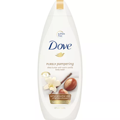 Dove Caring Bath Body Wash Shea Butter 500ml
