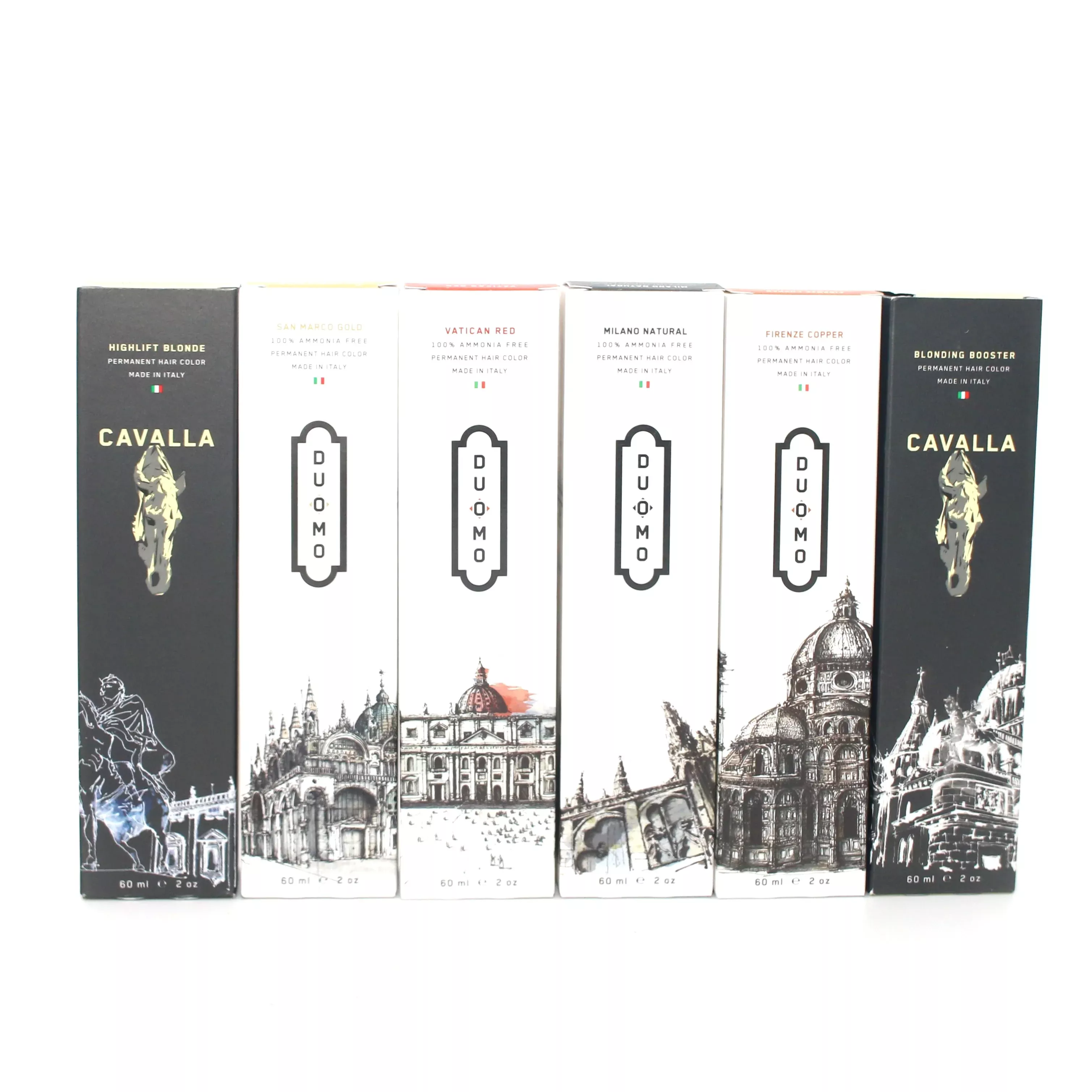 Duomo Ammonia-Free Permanent Hair Color 2 oz
