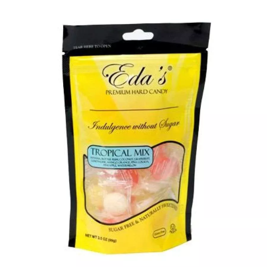 Eda's Sugar Free Premium Hard Candies - Tropical Mix