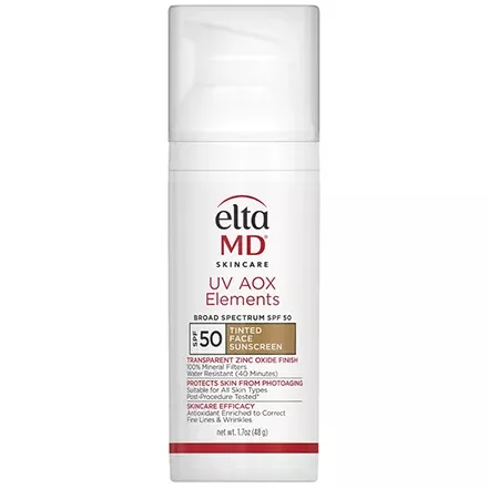 EltaMD UV AOX Elements Broad Spectrum SPF 50 (1.7 Oz) Tinted