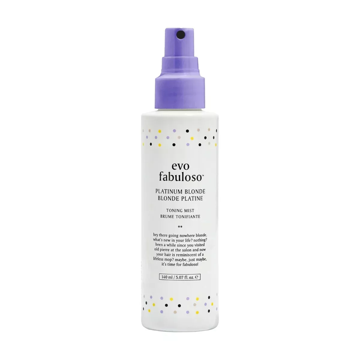 EVO Fabuloso Platinum Blonde Toning Mist
