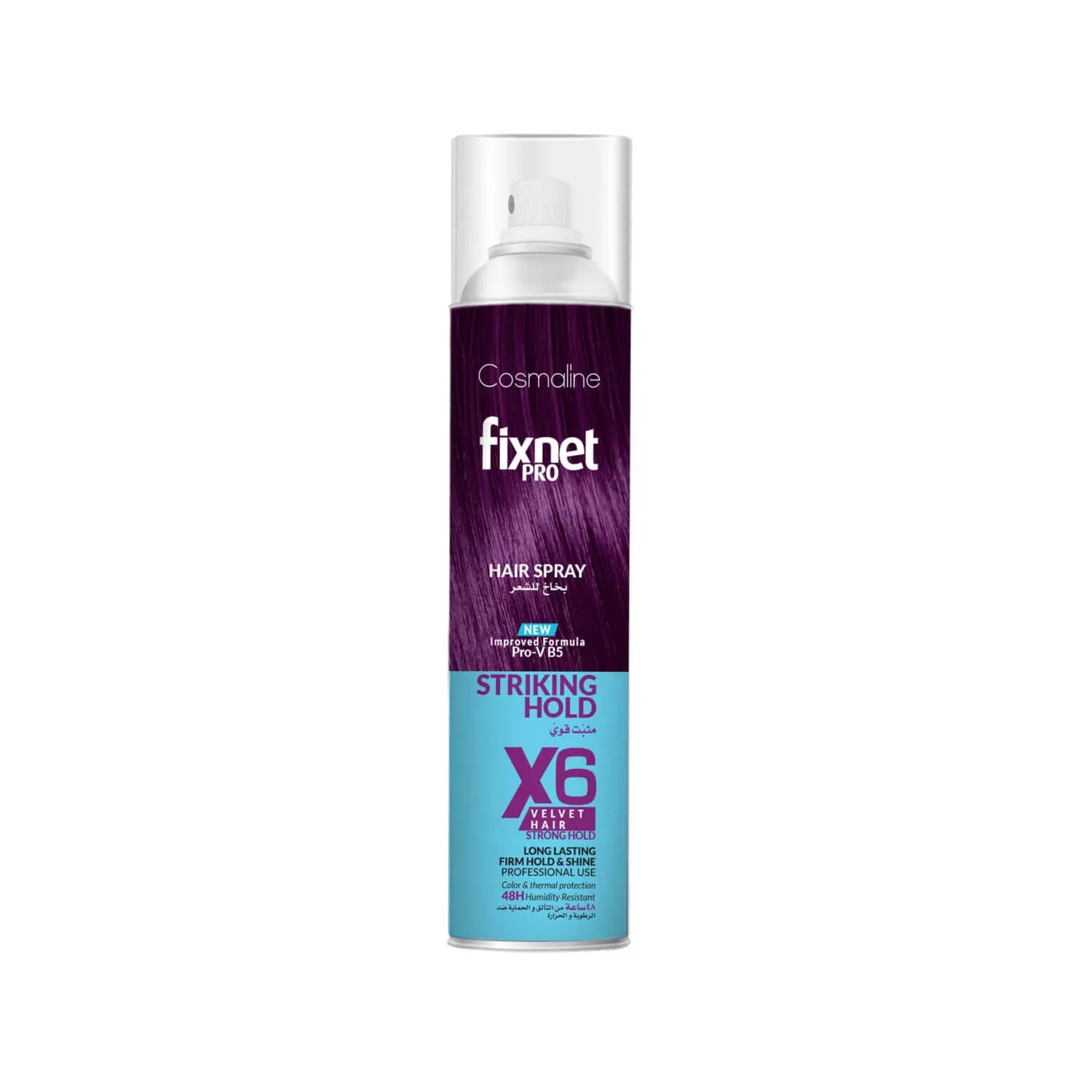 Fixnet Pro Velvet Hair Spray X6 (500ml)