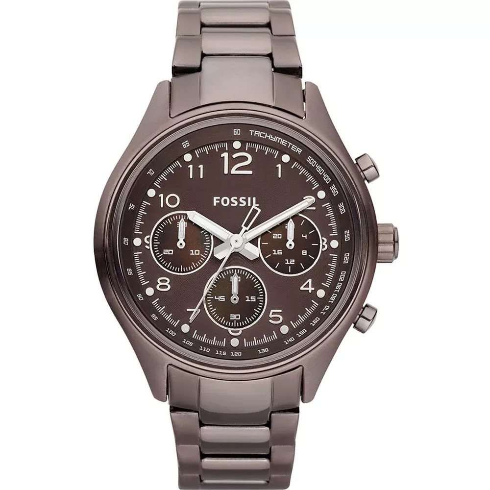 Fossil Flight Brown Chronograph Watch (CH2811) Women
