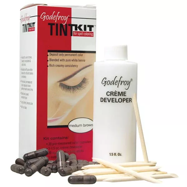Godefroy Tint Kit For Spot Coloring 20 Applications Medium Brown
