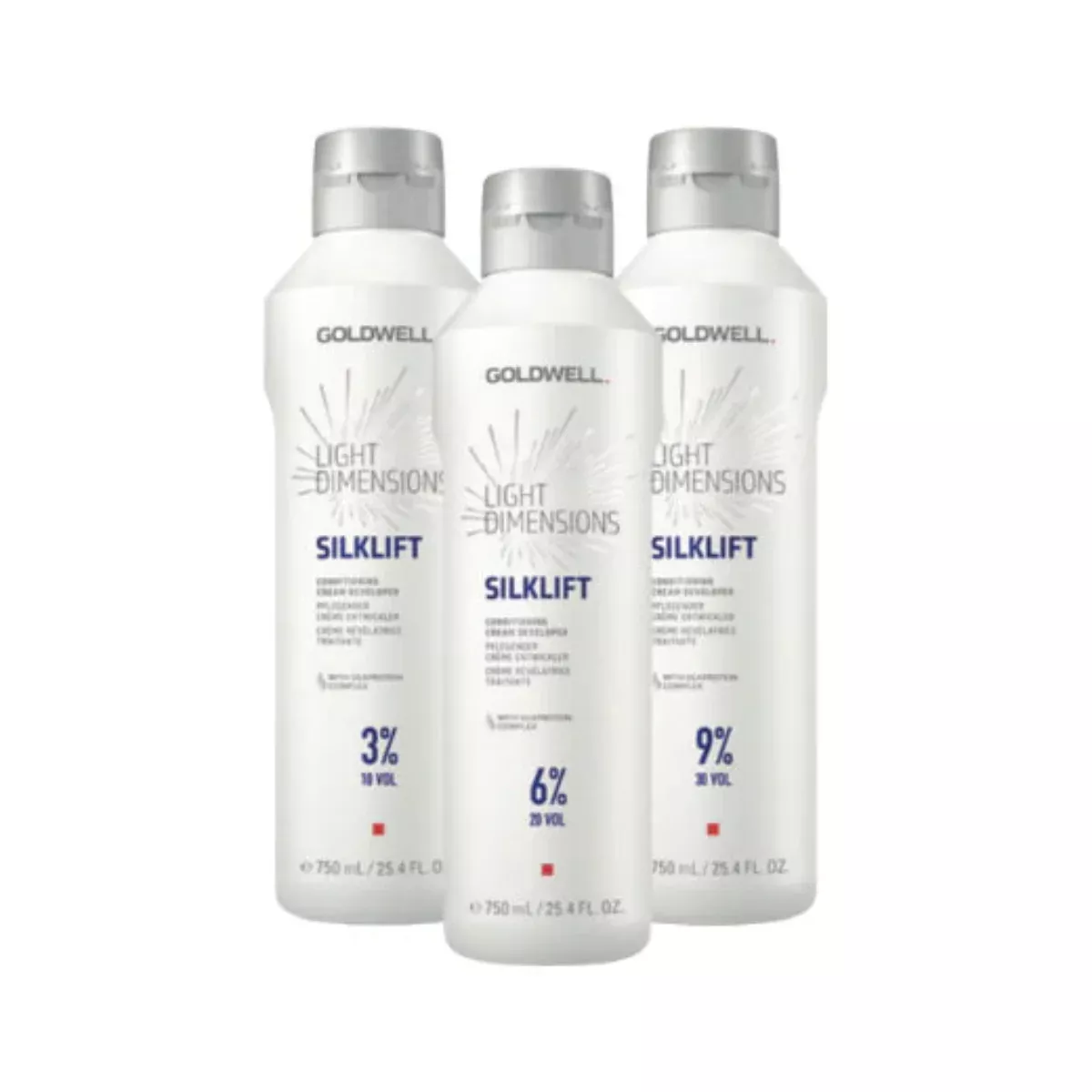 Goldwell Light Dimensions Silklift Conditioning Cream Developer Light Dimensions