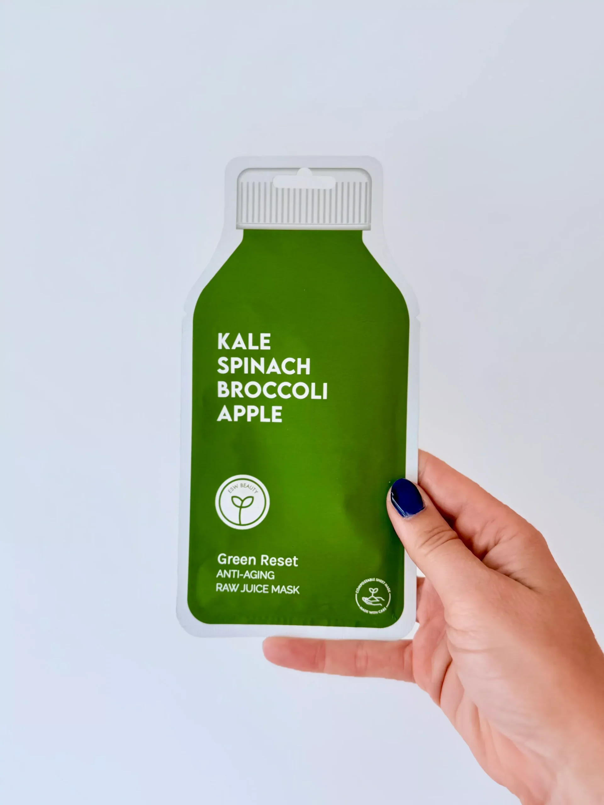 Green Reset Anti-Aging Raw Juice Mask
