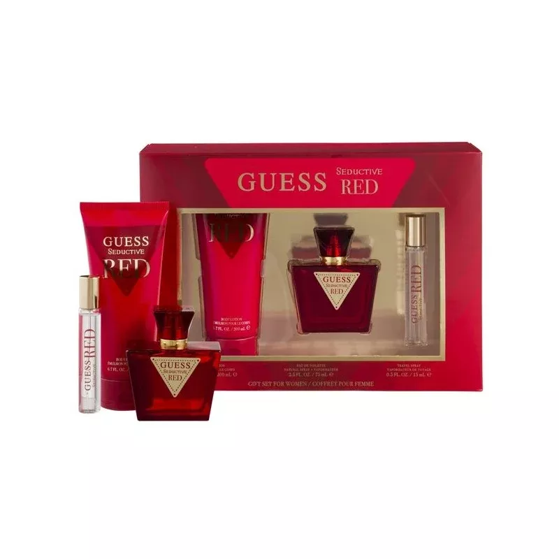 Guess Seductive Red 3pc Gift Set Eau de parfum2.5 oz Women