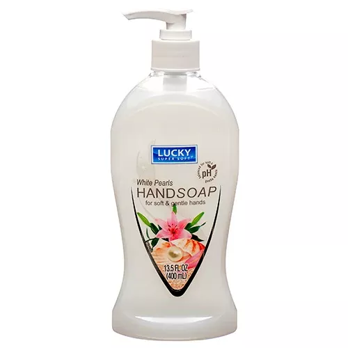 HAND LIQUID SOAP 13.5 OZ WHITE PEARLSBY LUCKY