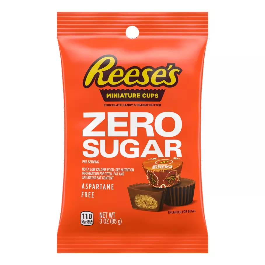 Hershey's Zero Sugar Reese's Miniature Peanut Butter Cups