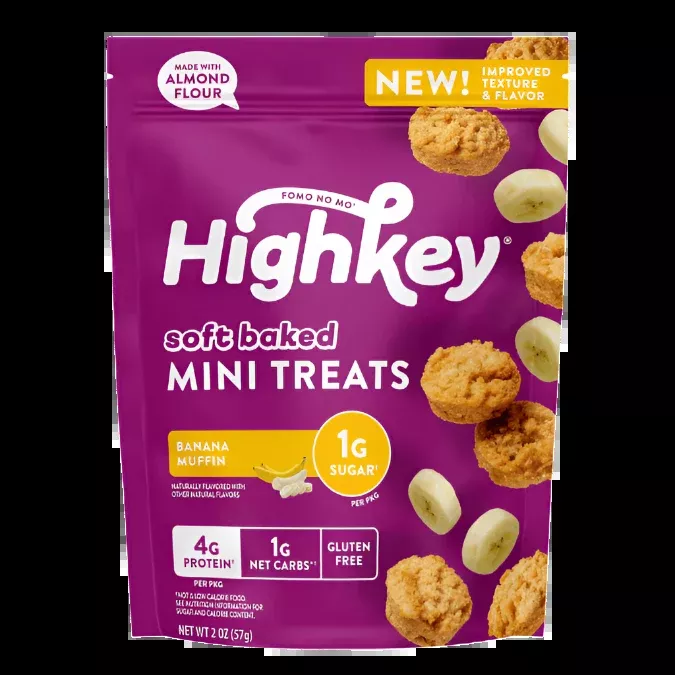 HighKey Snacks Keto Soft Baked Mini Treats
