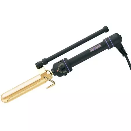 Hot Tools 24K Gold Marcel Curl Iron Wand 1 Inch 1108