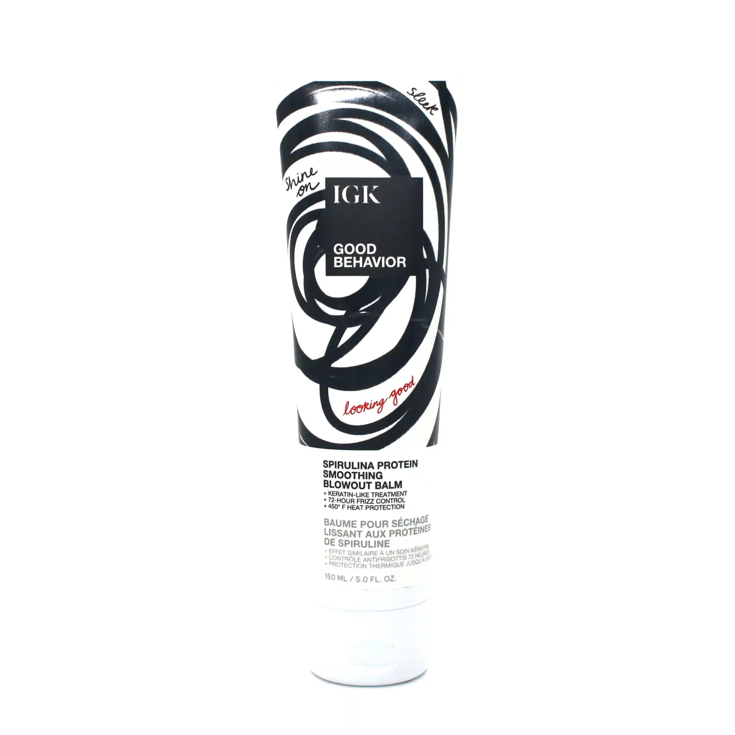 IGK Good Behavior Spirulina Protein Smoothing Balm 5 oz