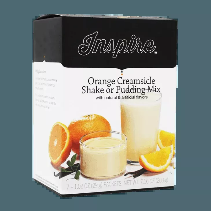 Inspire 15g Protein Shake or Pudding by Bariatric Eating - Orange Creamsicle