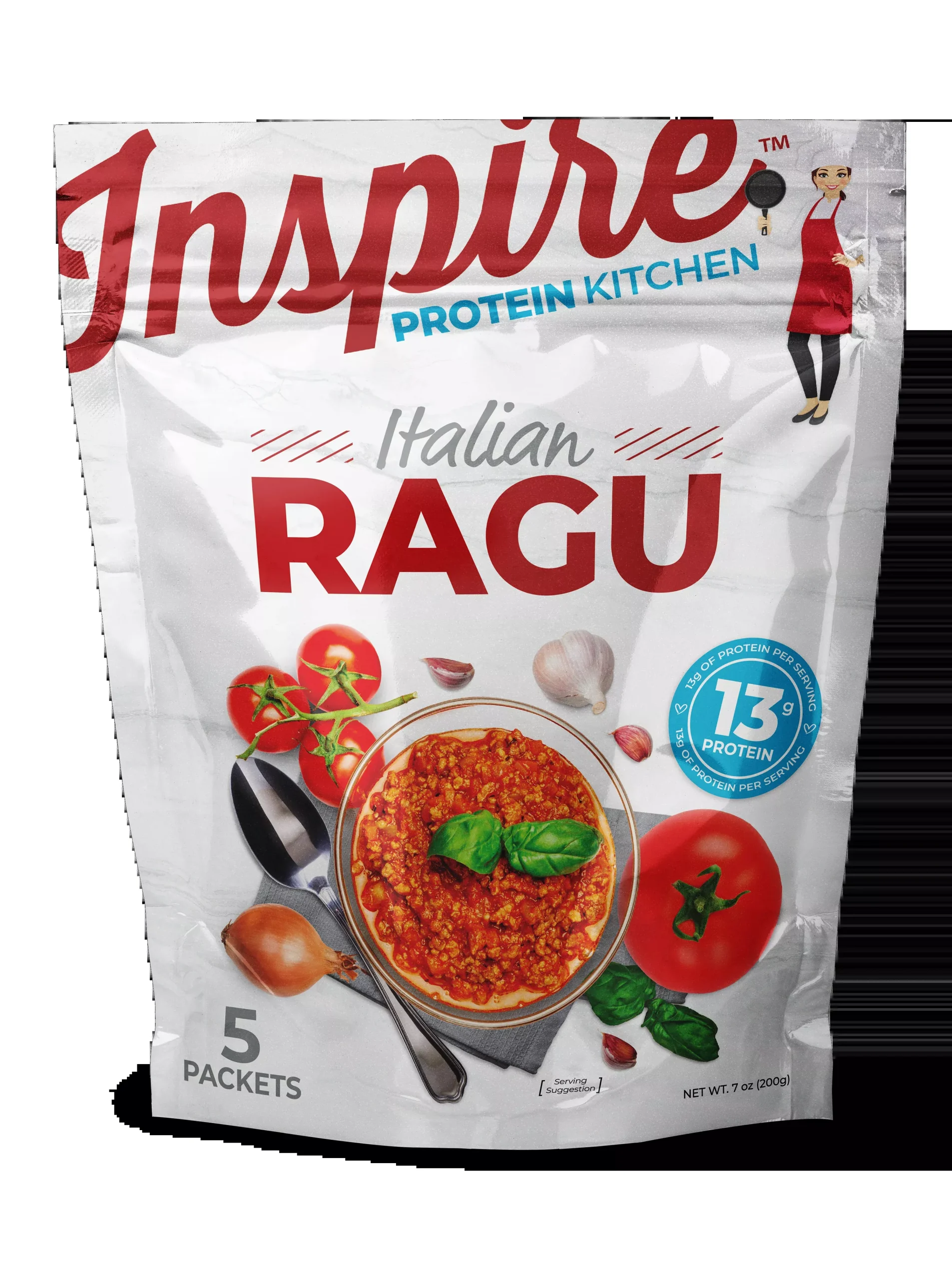 Inspire Italian Ragu Protein Entrée, 13g Protein