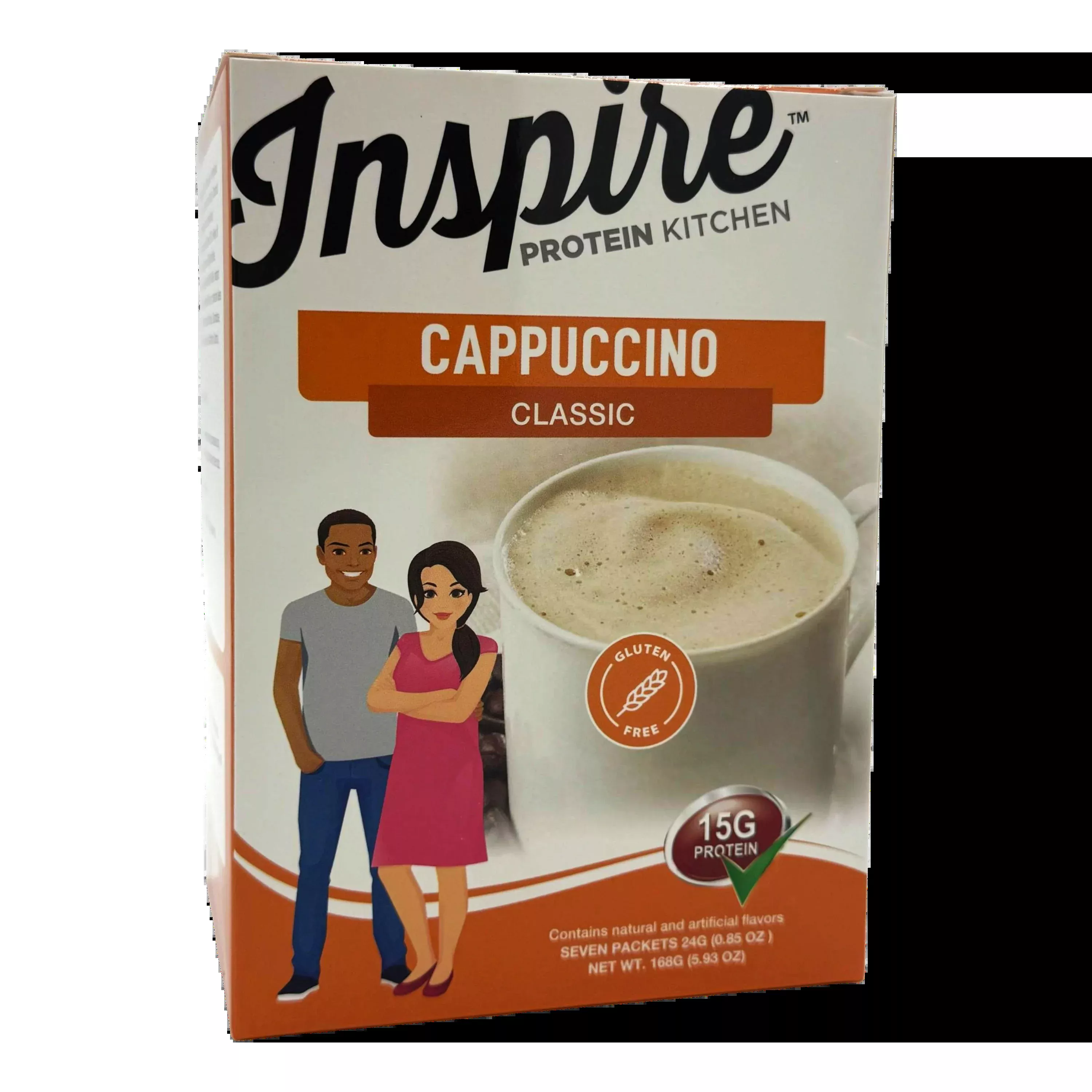 Inspire Protein Kitchen Hot Cappuccino Protein Drink - Classic