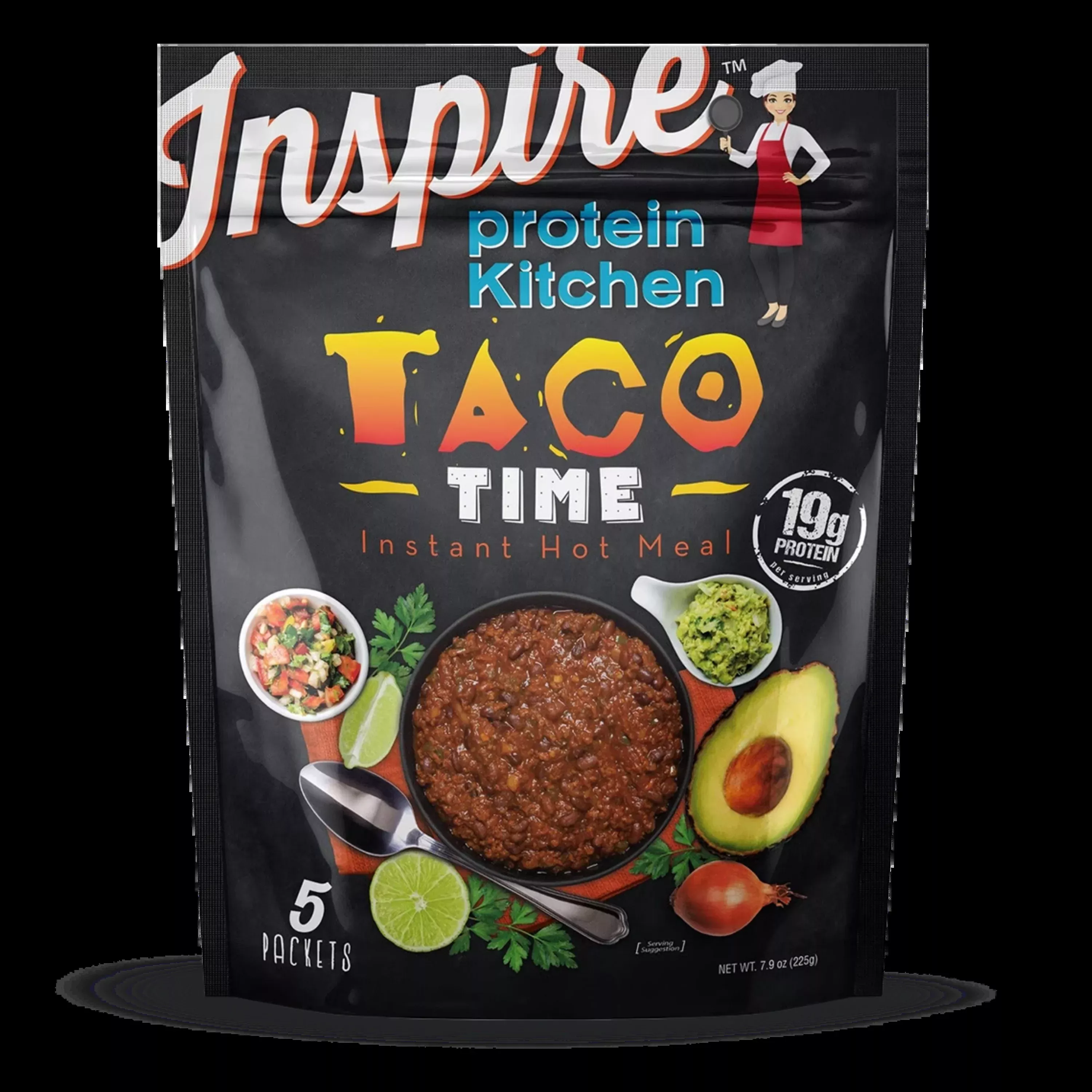 Inspire Taco Time Instant Hot Meal