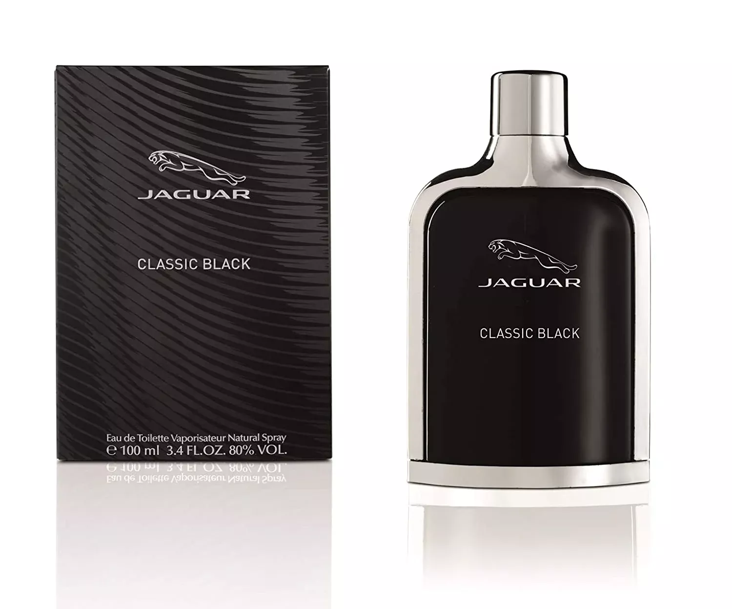 Jaguar Classic Black EDT Spray 3.4 oz 100 ml