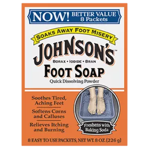 Johnson’s Foot Soap 1oz