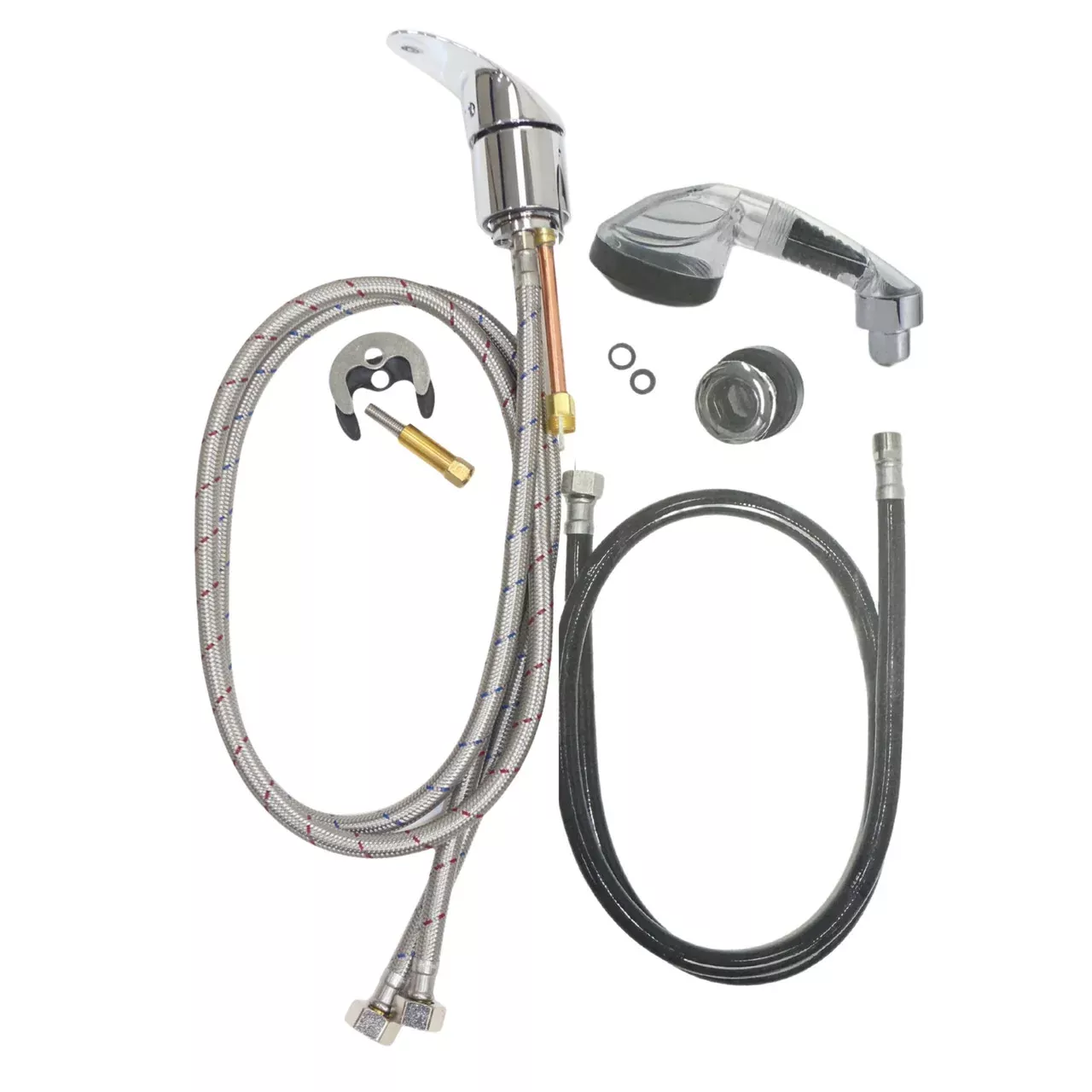 Joiken Mixer Set Rapid Rinse - Chrome