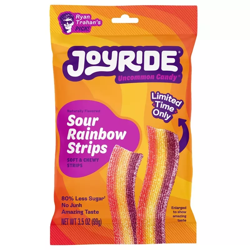 Joyride Sour Rainbow Strips, 3.5 oz