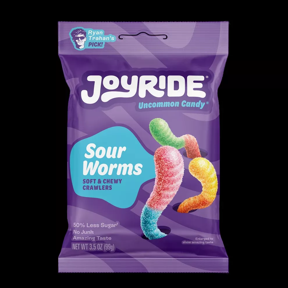 Joyride Sour Worms, 3.5 oz