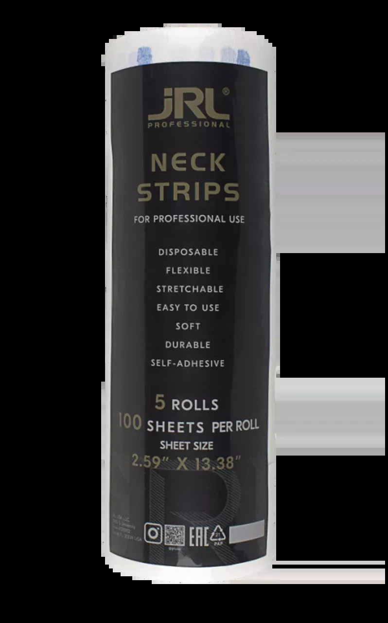 JRL Neck Strips - 5 Pack - WHITE