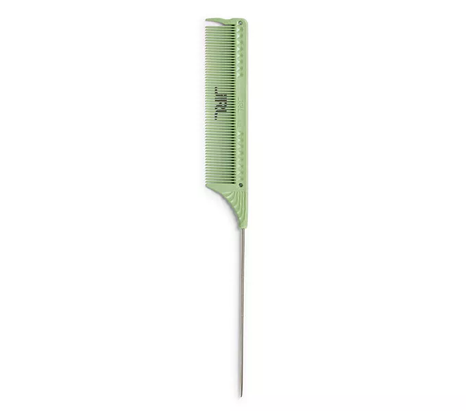 JRL Pin Tail Comb 8.8" - Light Green