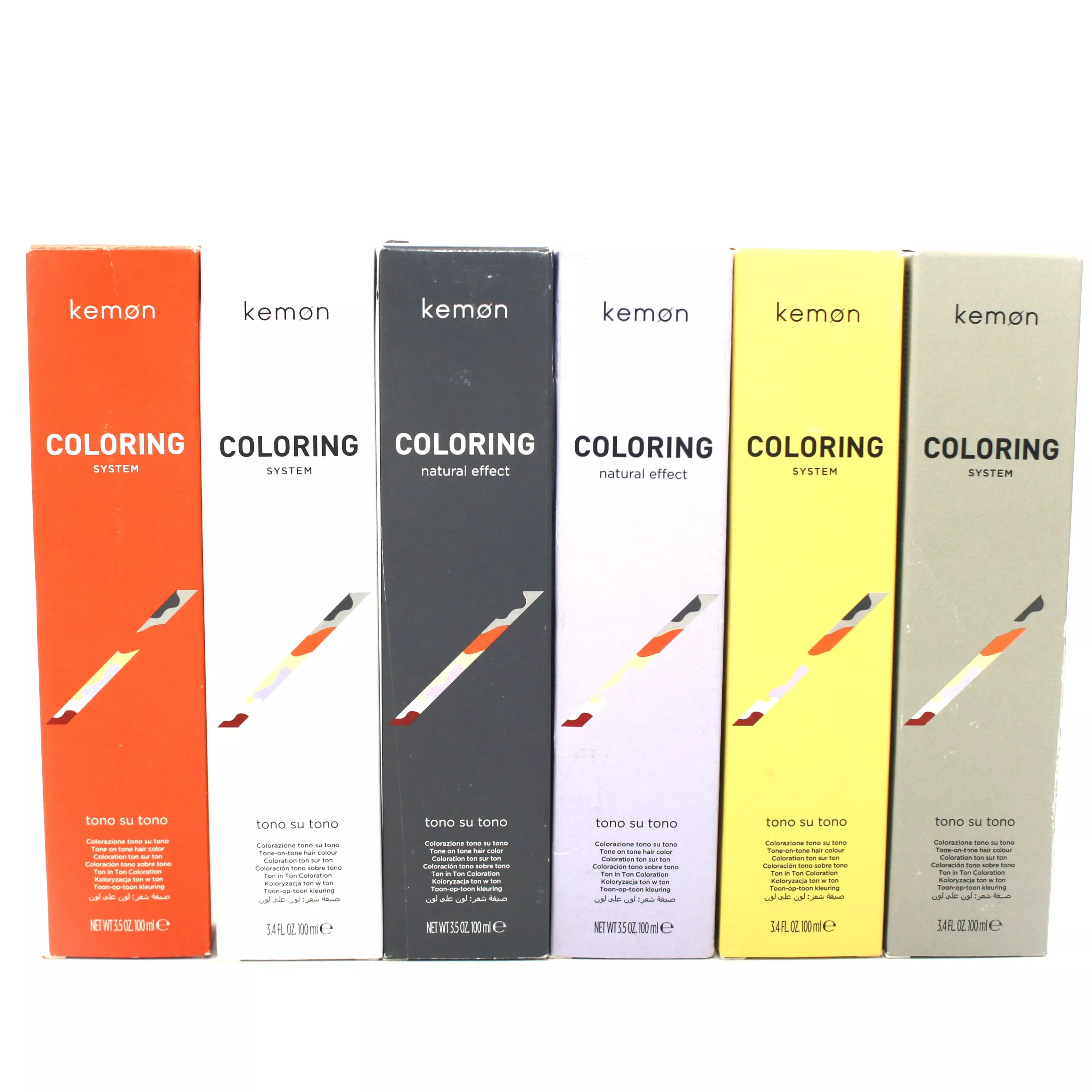 Kemon Coloring System/Natural Effect Tono Su Tono Tone on Tone Haircolour 3.4 oz