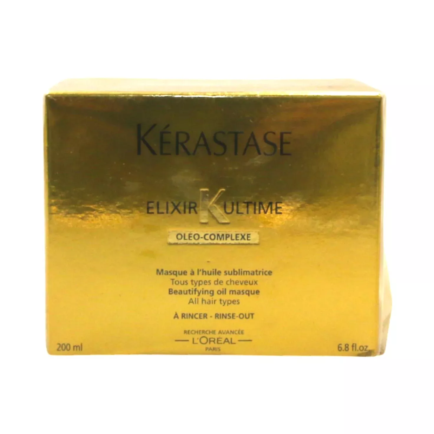 Kerastase Elixir Ultime Oleo-Complexe Beautifying Oil Masque Rinse Out 6.8 oz
