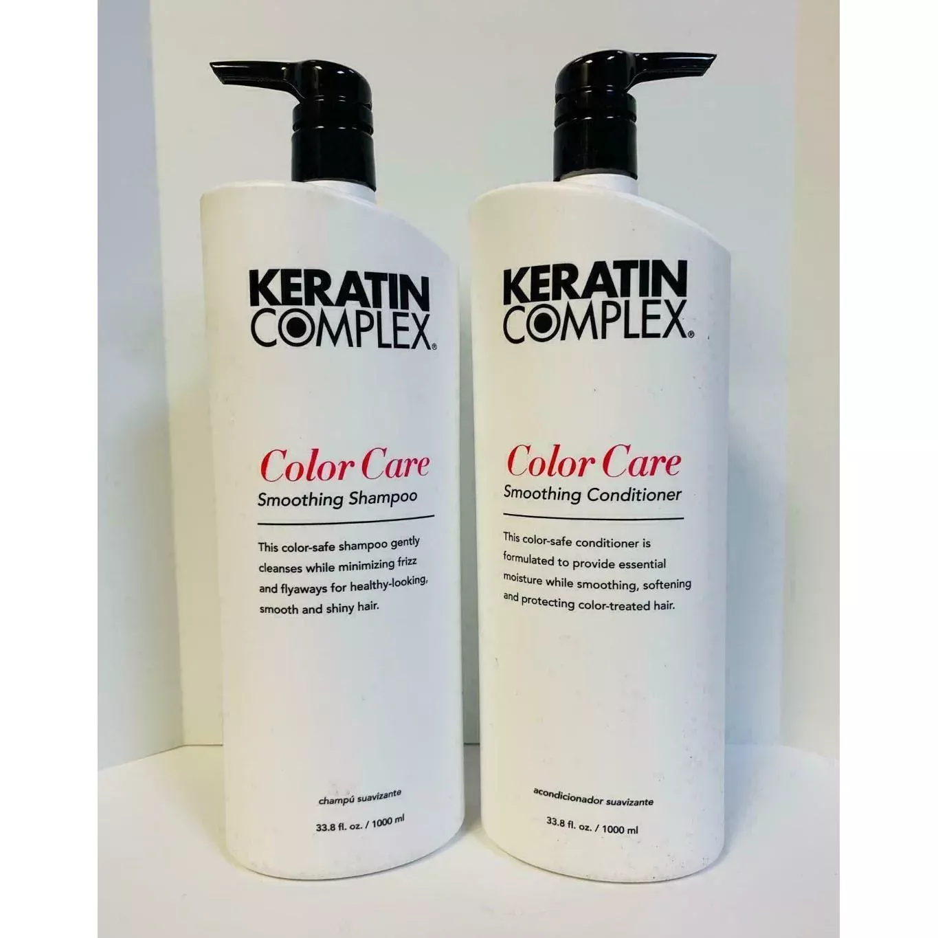 Keratin Complex Keratin Color Care Shampoo & Conditioner 33.8oz LITER DUO