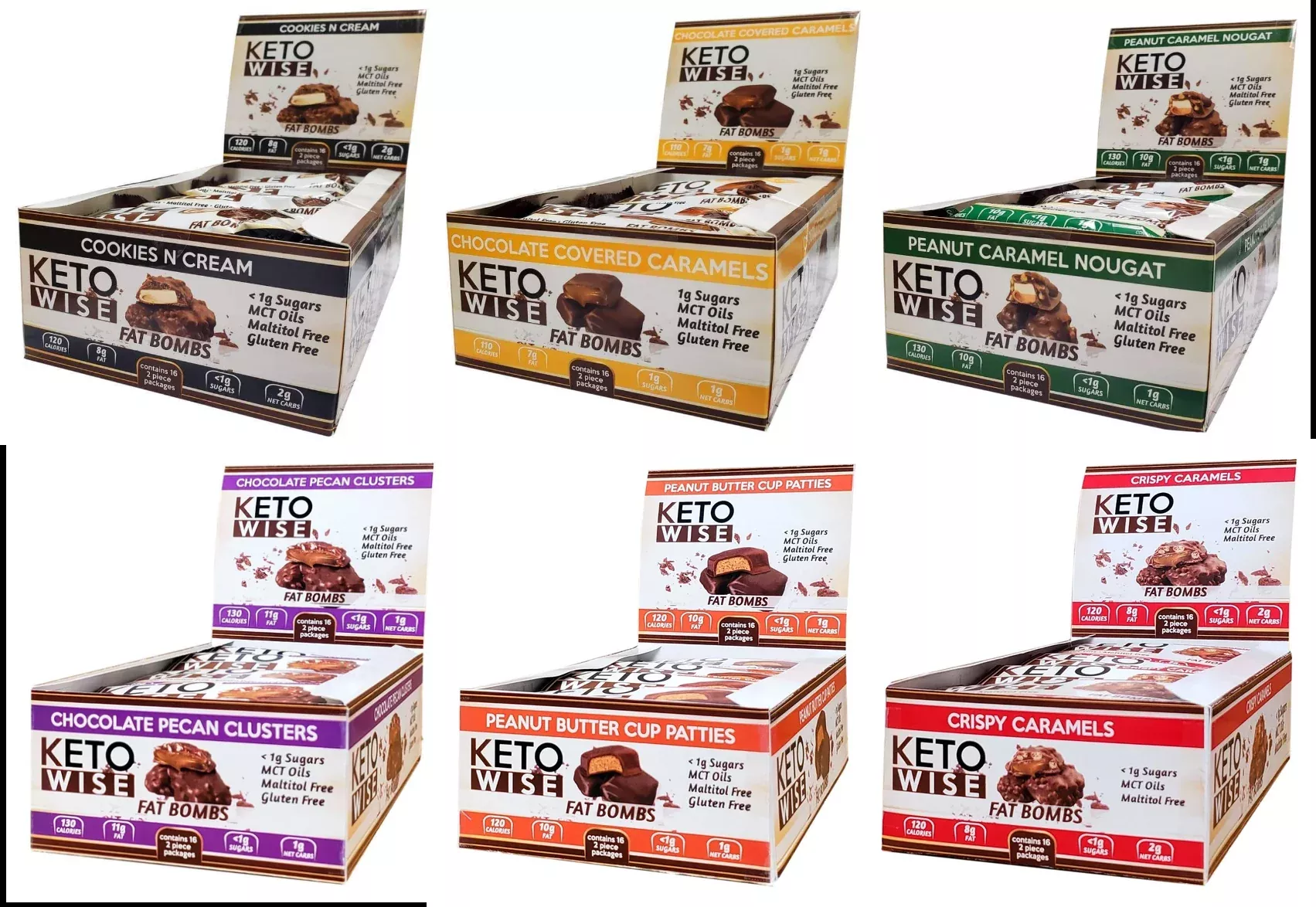 Keto Wise Fat Bombs - Variety Pack