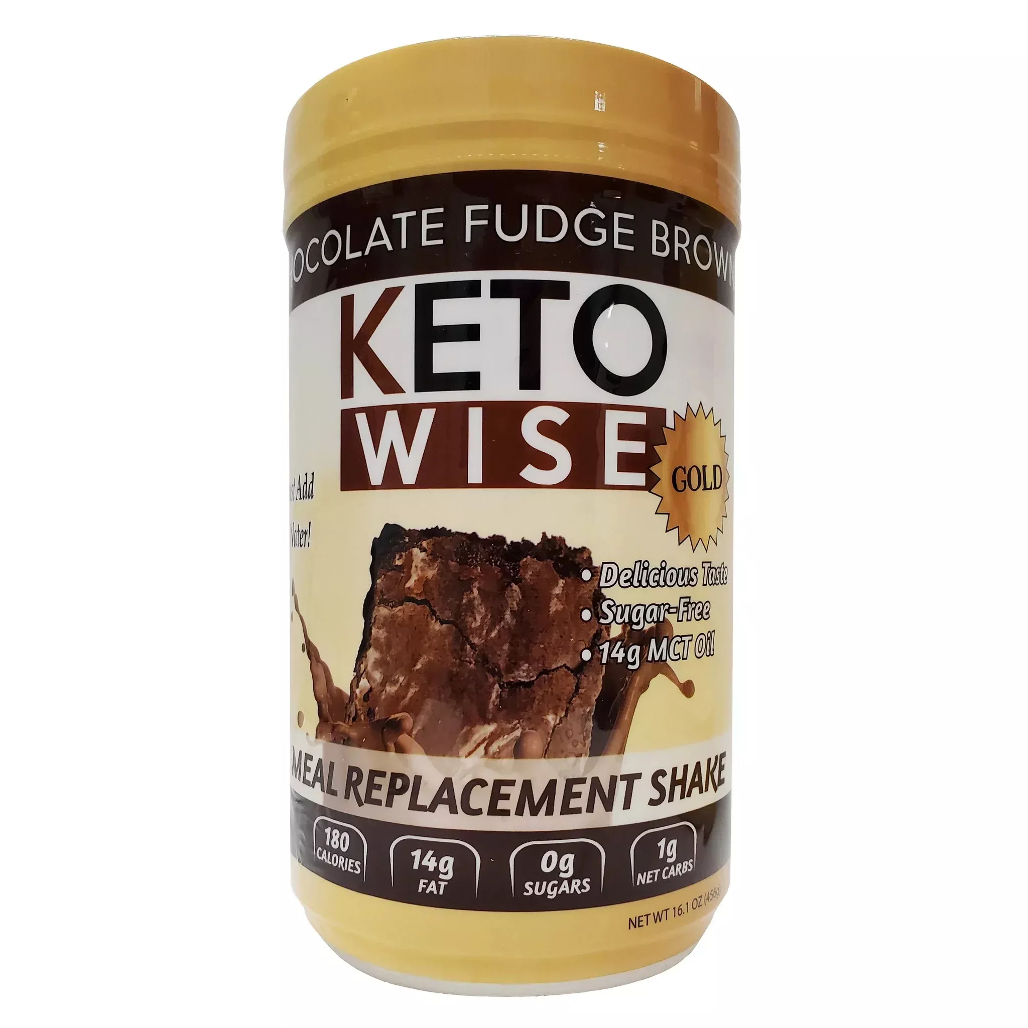Keto Wise Meal Replacement Shake - Chocolate Fudge Brownie