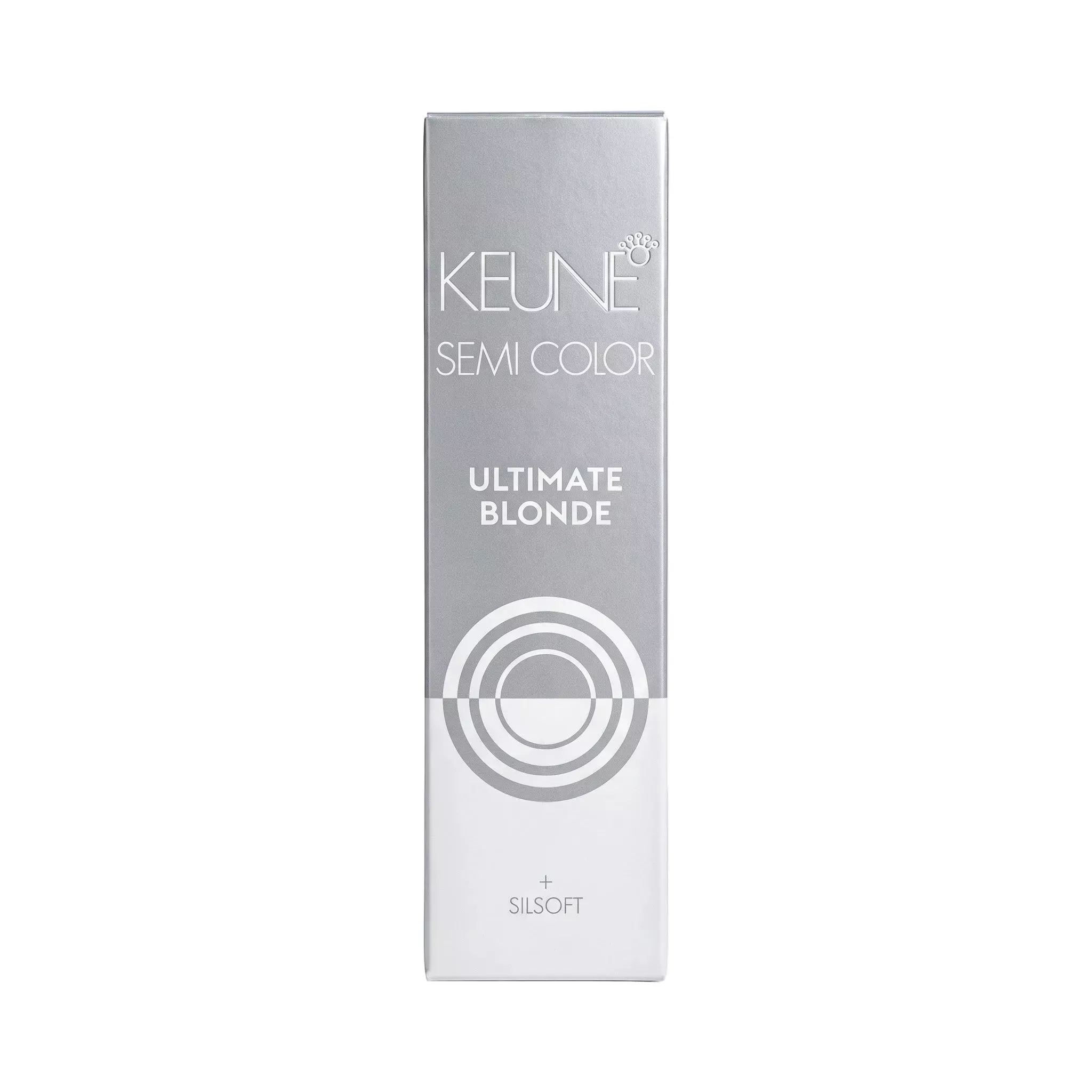 KEUNE Semi Color Ultimate Blonde + Silsoft 2.1 oz