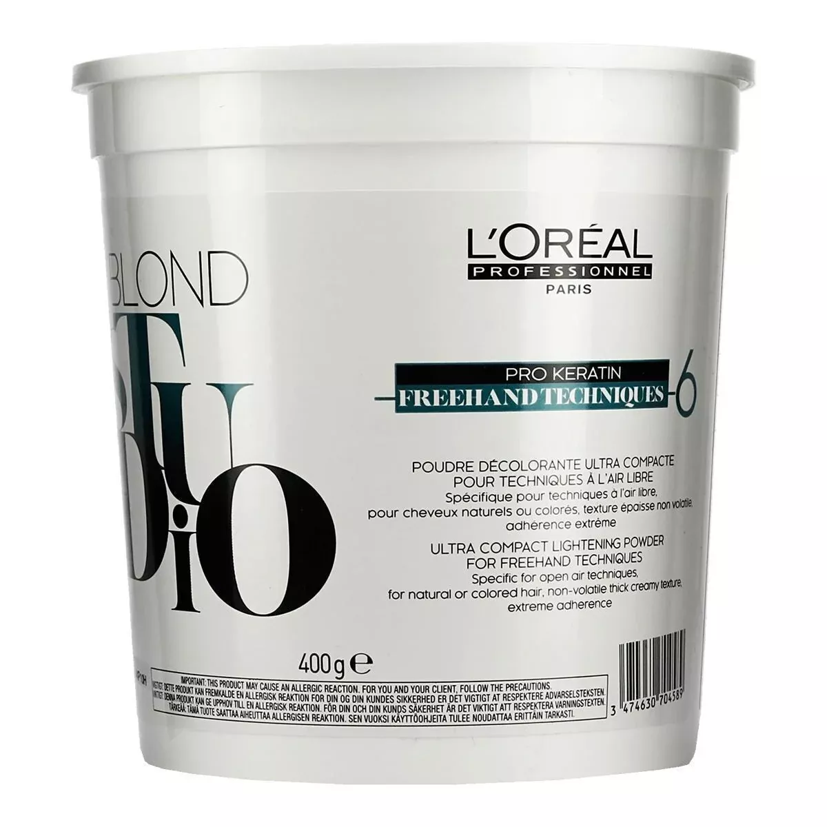 L'Oreal Blond Studio Freehand Techniques 6 Ultra Compact Lightening Powder 400 g