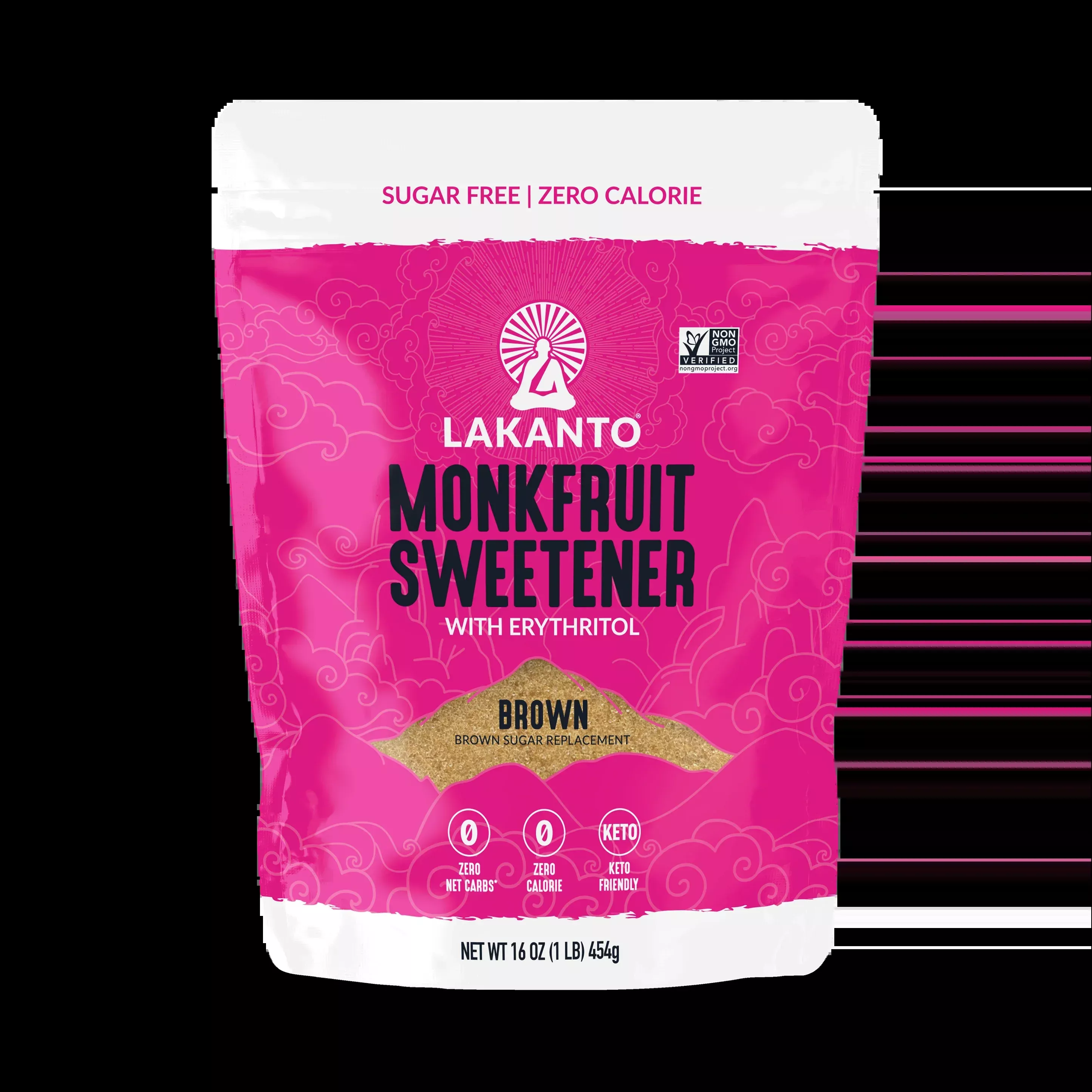 Lakanto Brown Monkfruit Sweetener 16 oz
