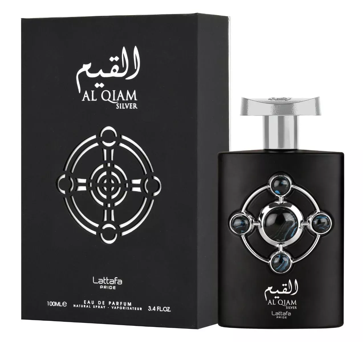Lattafa Pride Al Qiam Silver Eau de Parfum – 100 ml / 3.4 oz