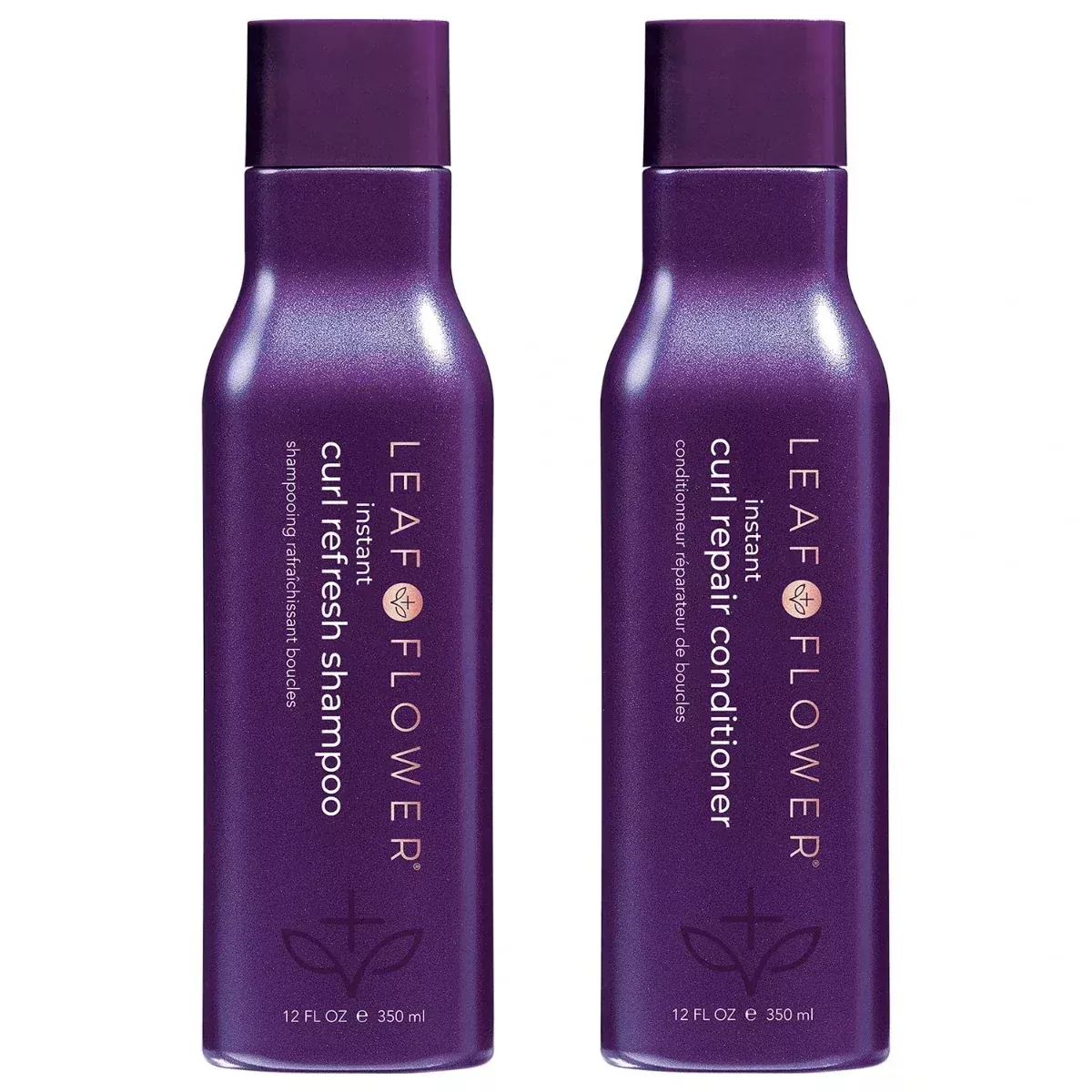 Leaf & Flower Instant Curl Refresh Shampoo & Curl Repair Conditioner