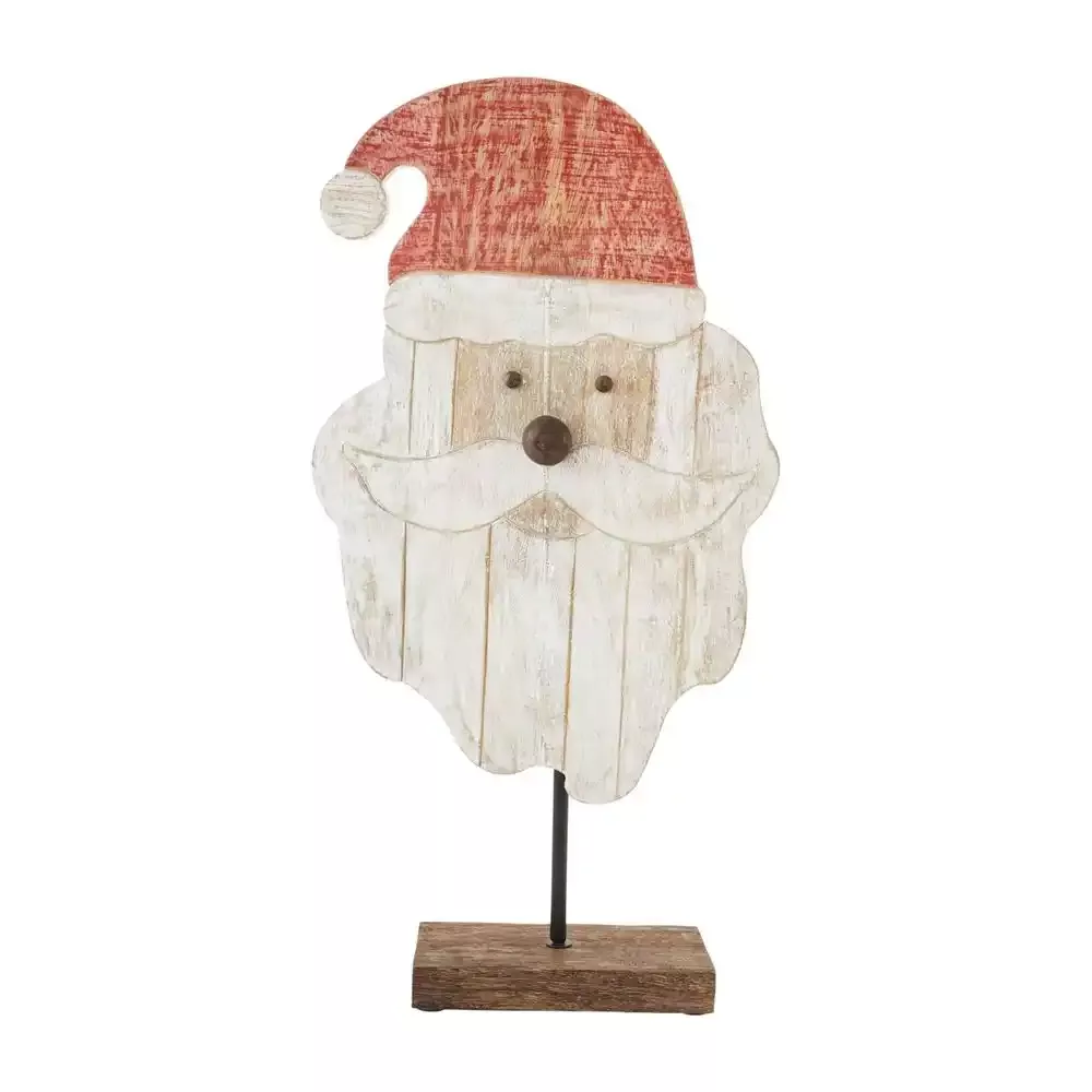 Lg. Wooden Santa Table Sitter