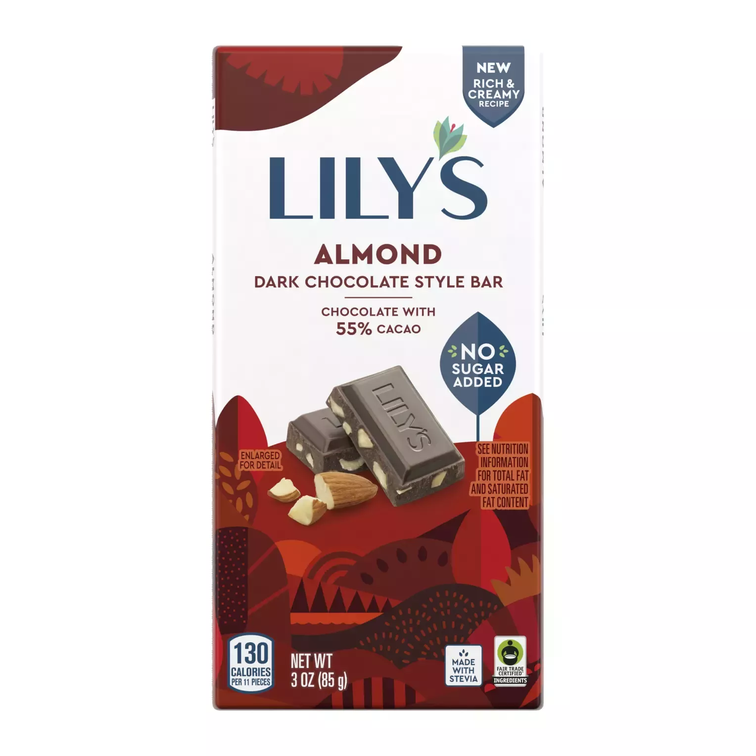 Lily's Dark Chocolate Style Bar