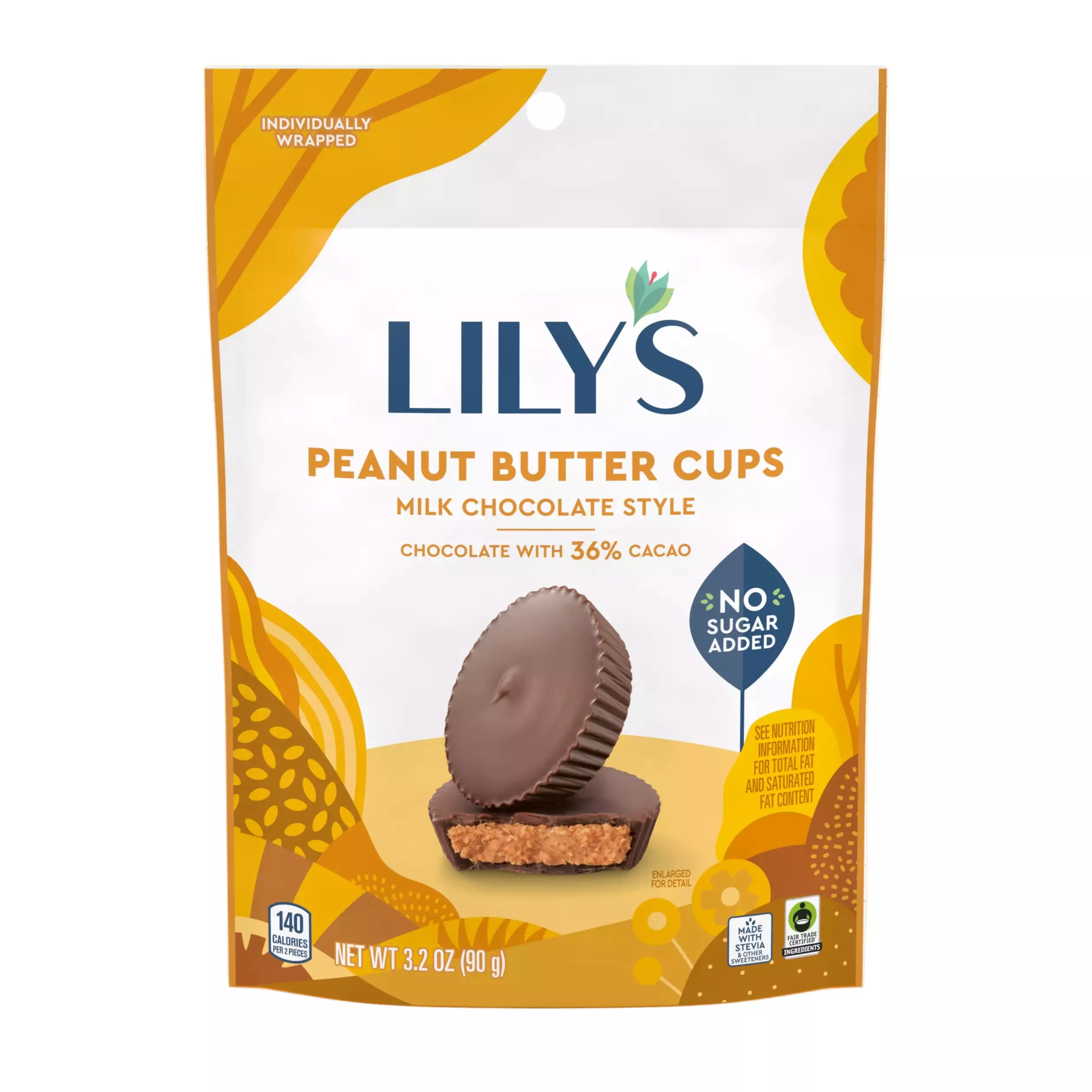 Lily's Peanut Butter Cups - Milk Chocolate