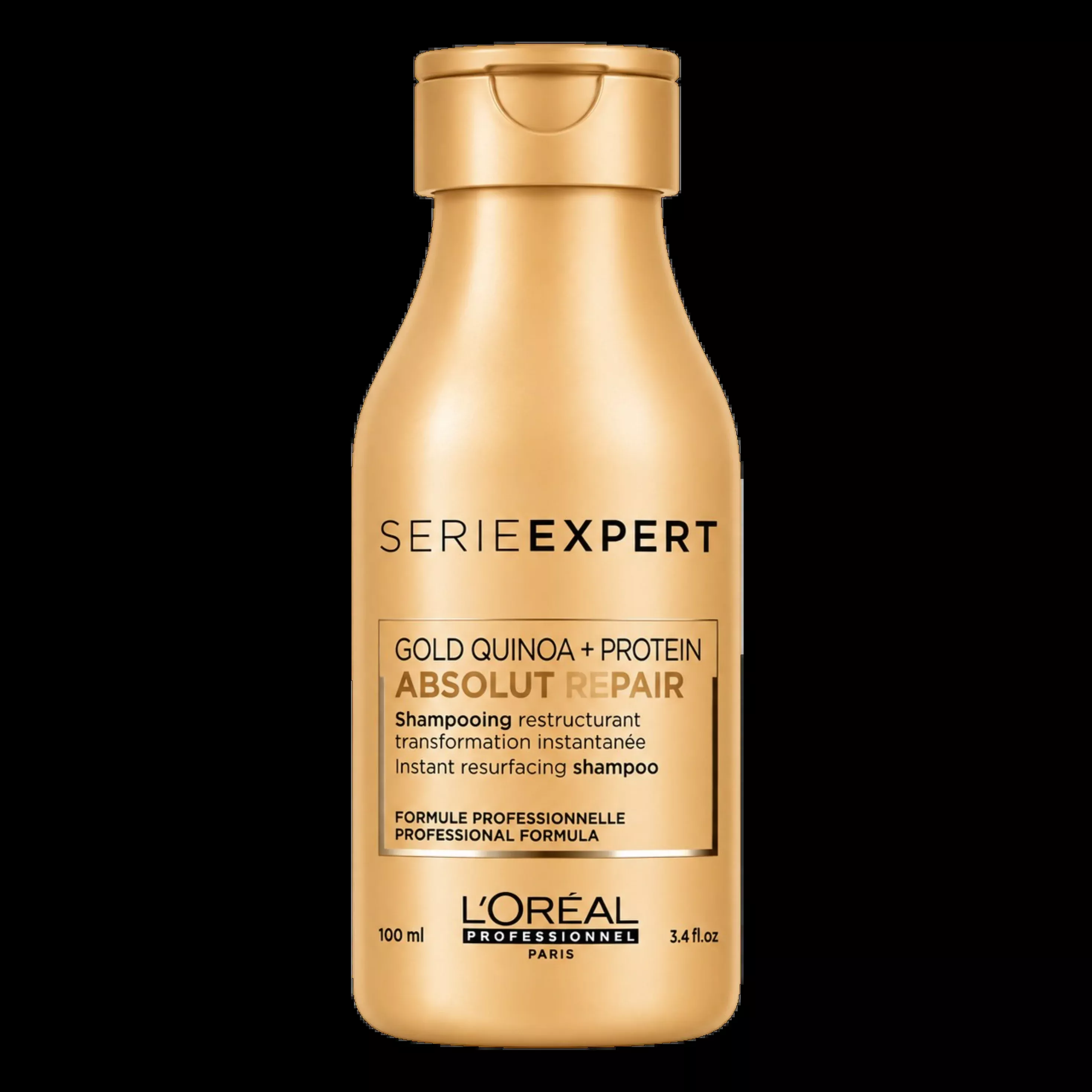 LOREAL Serie Expert Gold Quinoa + Protein Absolut Repair Shampoo 3.4 oz