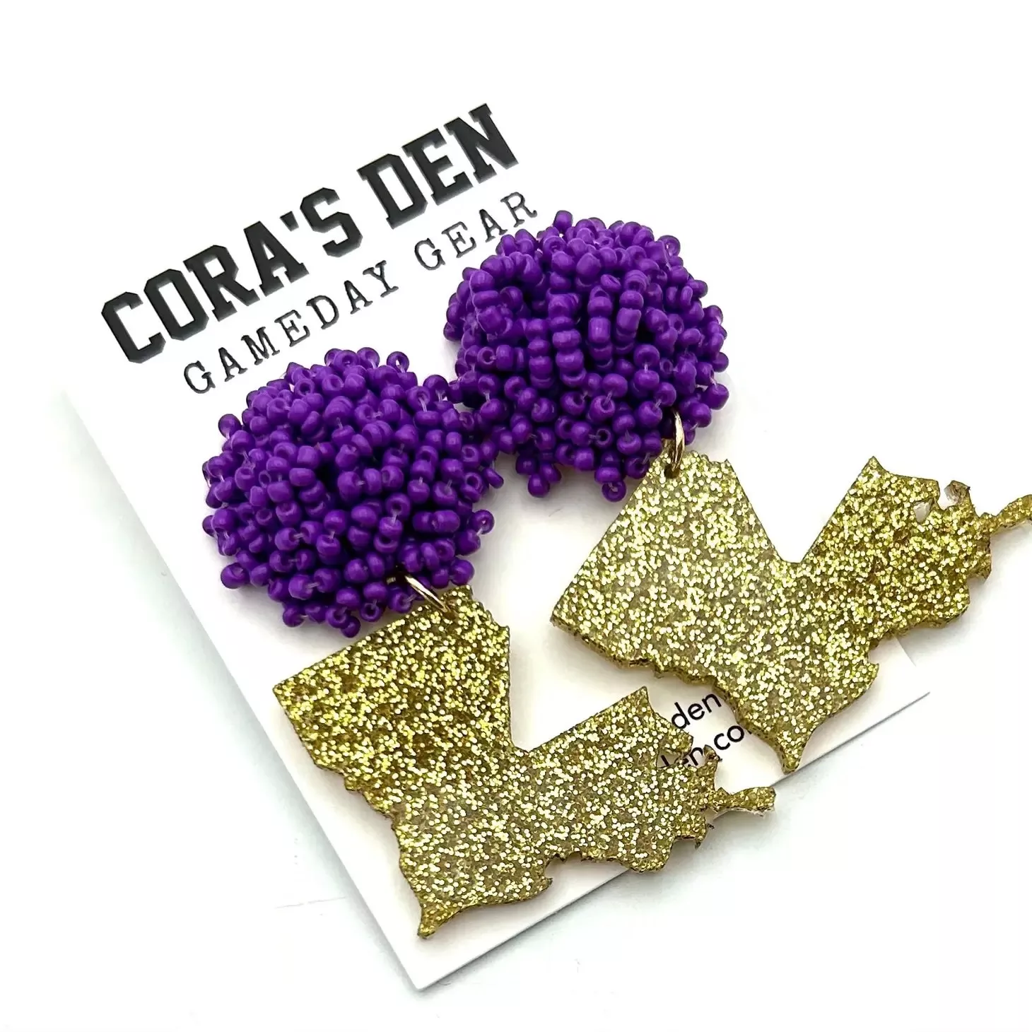 Louisiana State Earrings