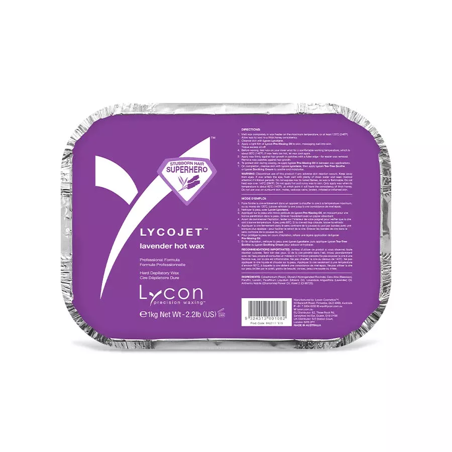Lycon LYCOJET LAVENDER HOT WAX1kg