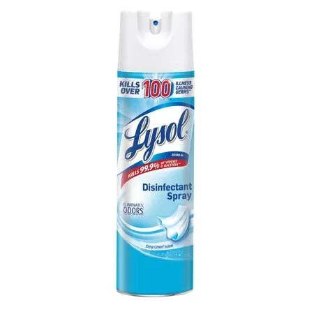 Lysol Crisp Linen Sanitizing Spray, 19 oz