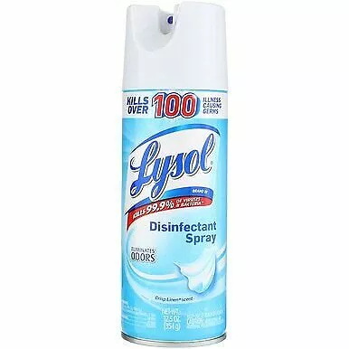 Lysol Disinfectant Spray, Crisp Linen Scent, 12.5 ozCleaner