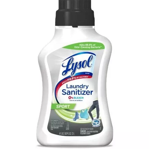 Lysol Laundry Sanitizer Sport 0% Bleach 41 oz