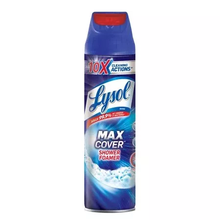 Lysol Max Cover Shower Foamer 19 oz