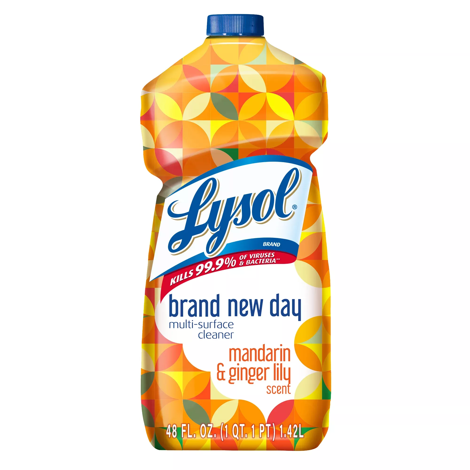 Lysol Multi Surface Cleaner, Mandarin & Ginger Lily, 48 oz, Brand New Day